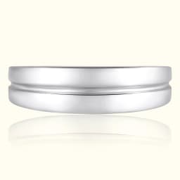 Parallel Silver Couple Ring