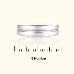 Parallel Silver Couple Ring