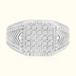 Kings Crest Silver Ring