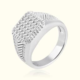 Kings Crest Silver Ring