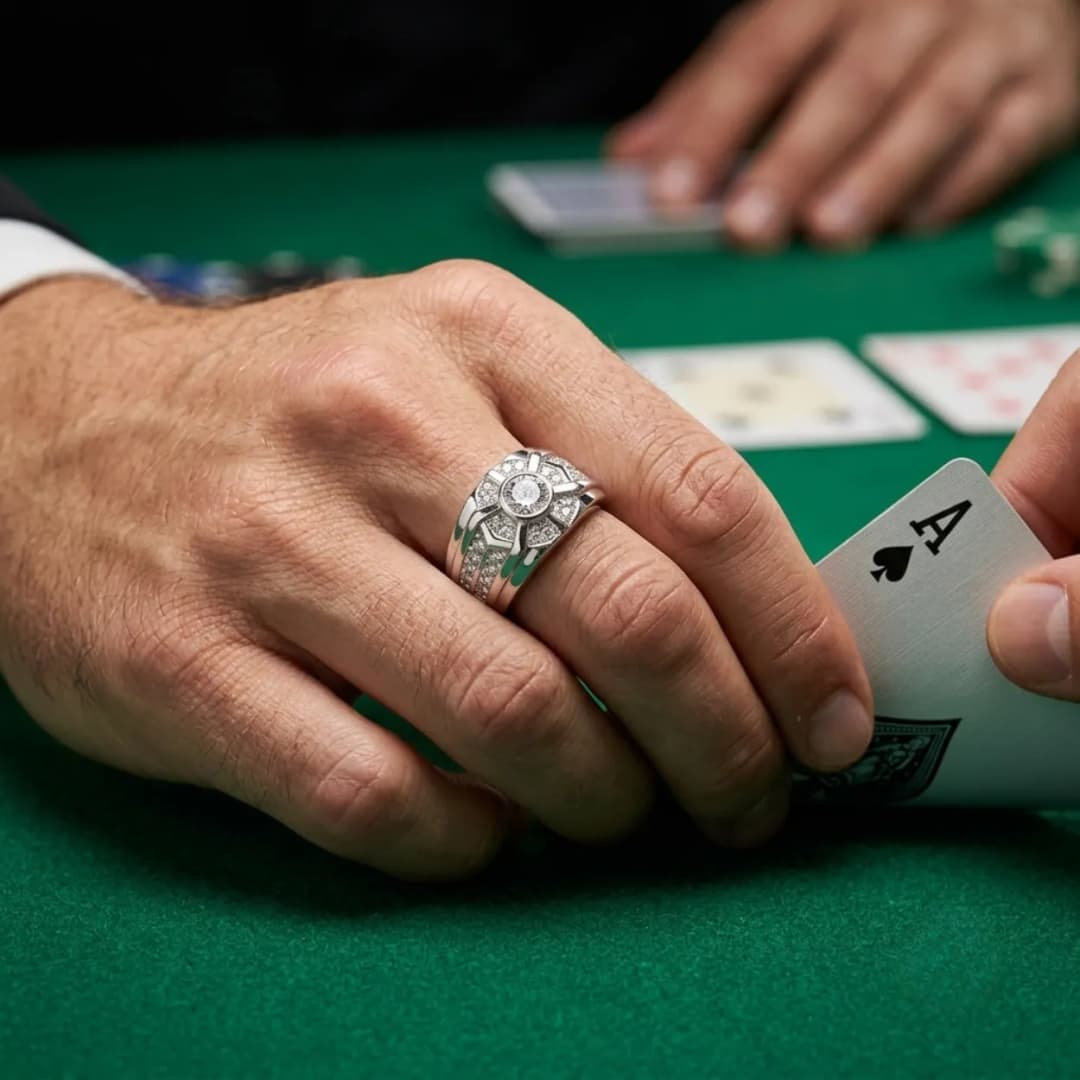 Regal Crown Silver Ring