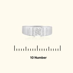 Prestige Silver Solitaire Ring