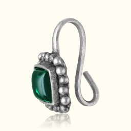 Emerald Orb Silver Press Nath