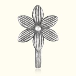 Radiant Lily Silver Nath