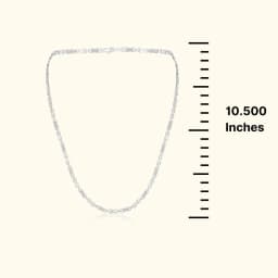 Minimalist Geometric Silver Chain