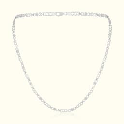 Round Link Silver Chain