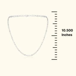 Round Link Silver Chain