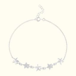 Star Cluster Silver Bracelet
