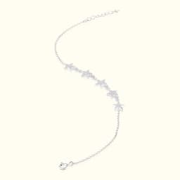 Star Cluster Silver Bracelet