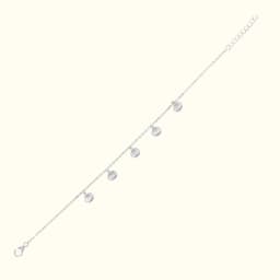 Shell Charm 92.5 Silver Bracelet