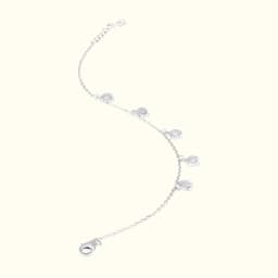 Shell Charm 92.5 Silver Bracelet