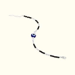 Evil Eye Silver Band-Bracelet