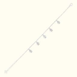 Serenity Charms Silver Bracelet