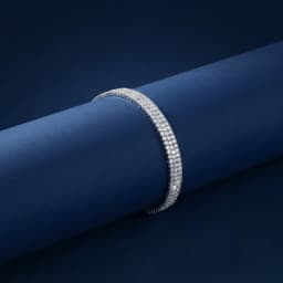Luxe Triple Silver Bracelet