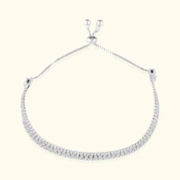 Luxe Triple Silver Bracelet