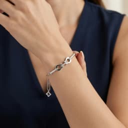 Classic Elegance Silver Chain Bracelet