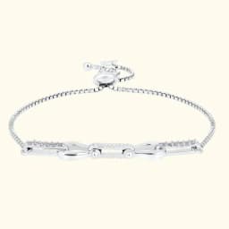 Classic Elegance Silver Chain Bracelet