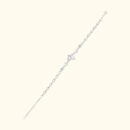 Vine Silver Chain Bracelet