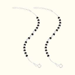 Classic Black Bead Baby Nazariya