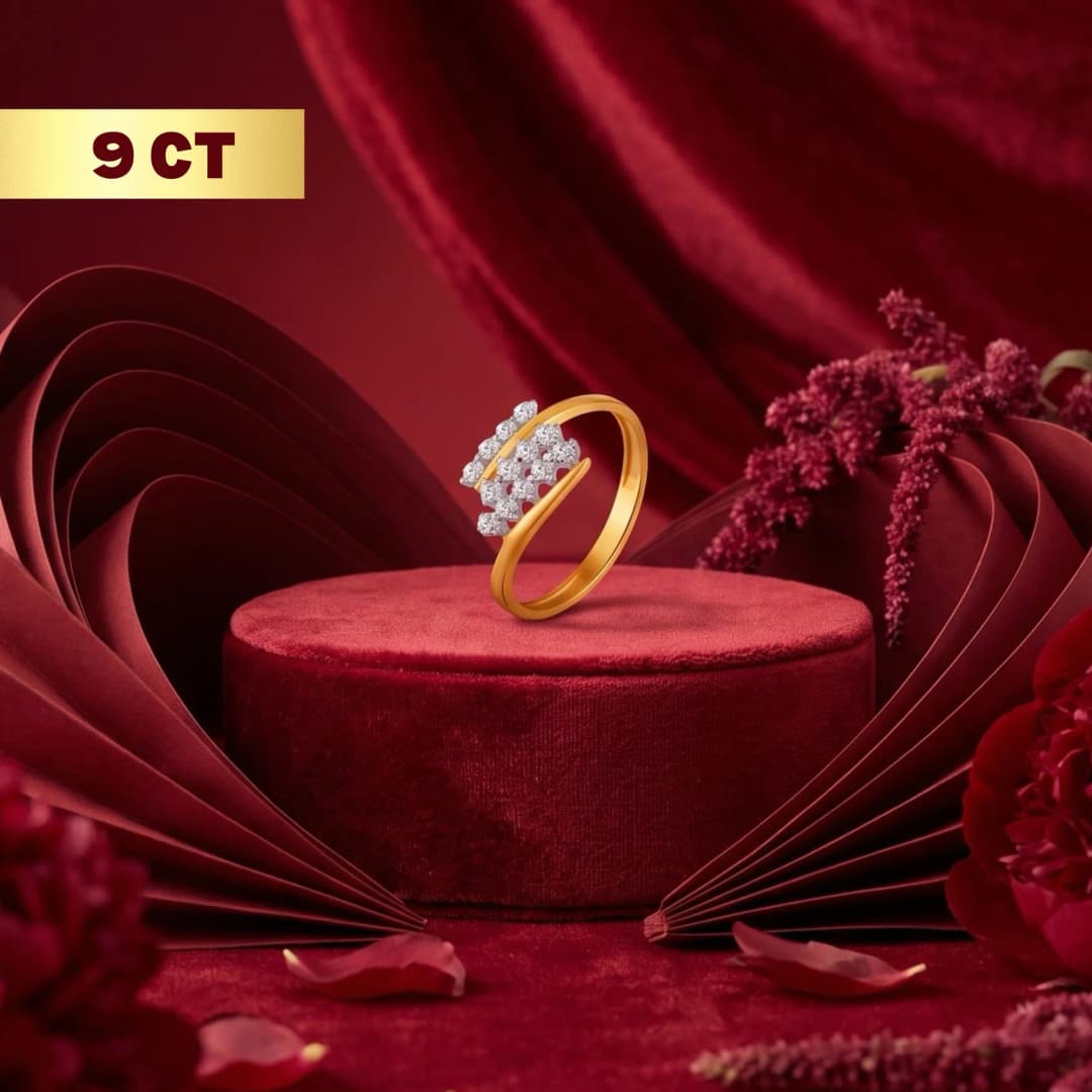 9CT Gold Elegant Ring