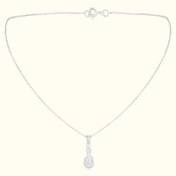 Sterling Silver Guitar Baby Chain