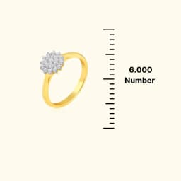 9CT Floral Ring