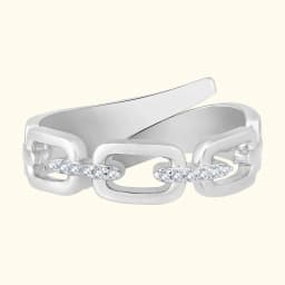Chic Silver Ring
