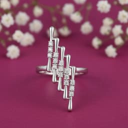 Silver Waves Ring