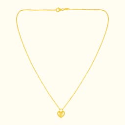 18CT Gold Heart Chain