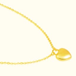 18CT Gold Heart Chain