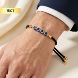 Evil Eye Gold Bracelet