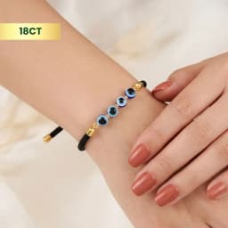 Evil Eye Gold Bracelet
