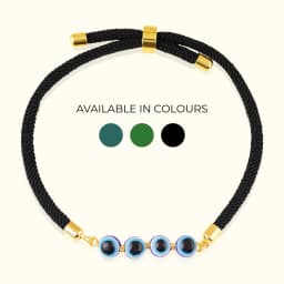 Evil Eye Gold Bracelet