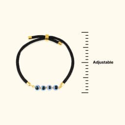 Evil Eye Gold Bracelet