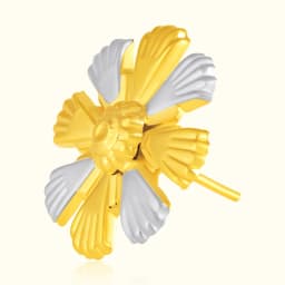 Kesar Two-Tone Ganpati Flower