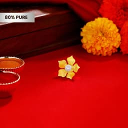 Parijat Inspired Ganpati Flower
