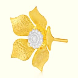 Parijat Inspired Ganpati Flower