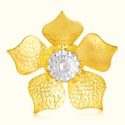 Parijat Inspired Ganpati Flower