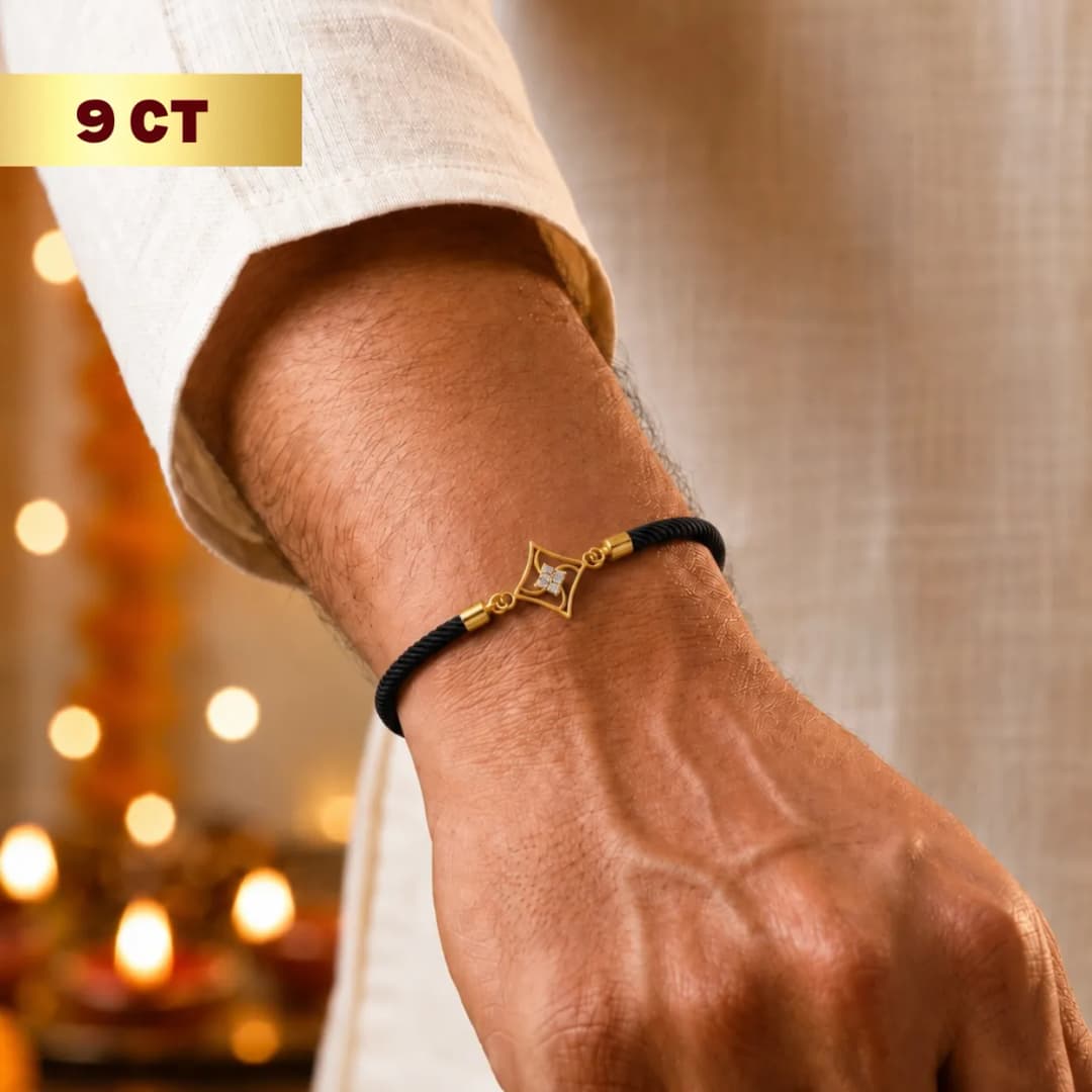 9CT Exquisite Gold Band Bracelet