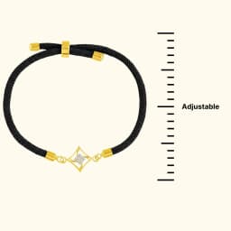 9CT Exquisite Gold Band Bracelet