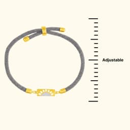 9CT Yellow Gold Sun Band Bracelet