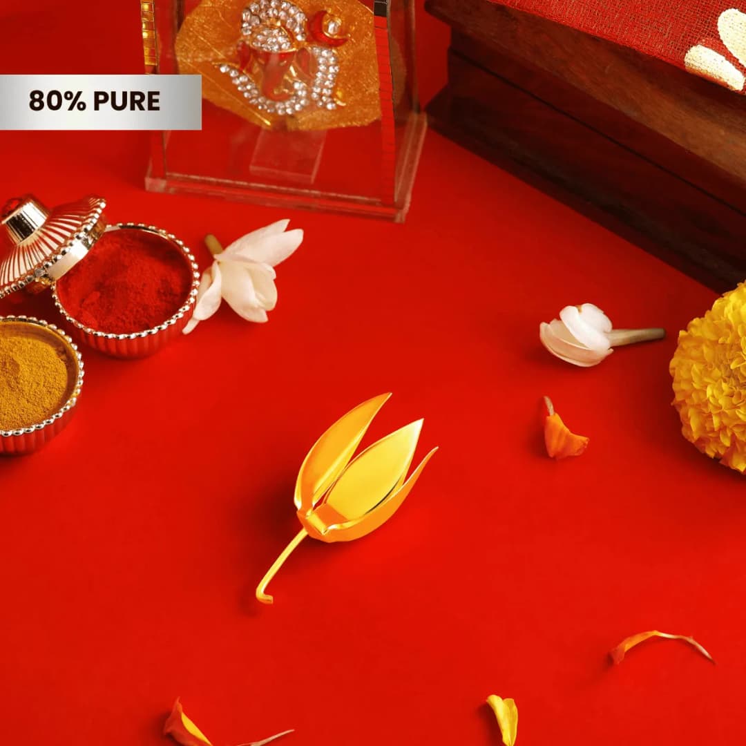 Silver Golden Chafa Flower