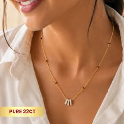Kalpana Short Gold Mangalsutra
