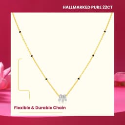 Kalpana Short Gold Mangalsutra