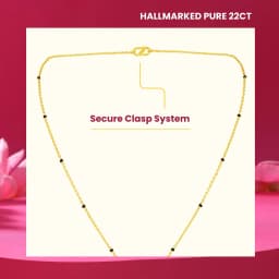 Kalpana Short Gold Mangalsutra