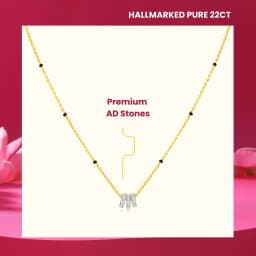 Kalpana Short Gold Mangalsutra