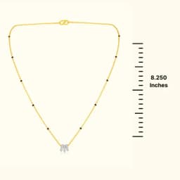 Kalpana Short Gold Mangalsutra