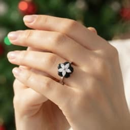 Raven Petal Ring