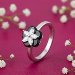 Raven Petal Ring
