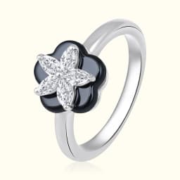 Raven Petal Ring